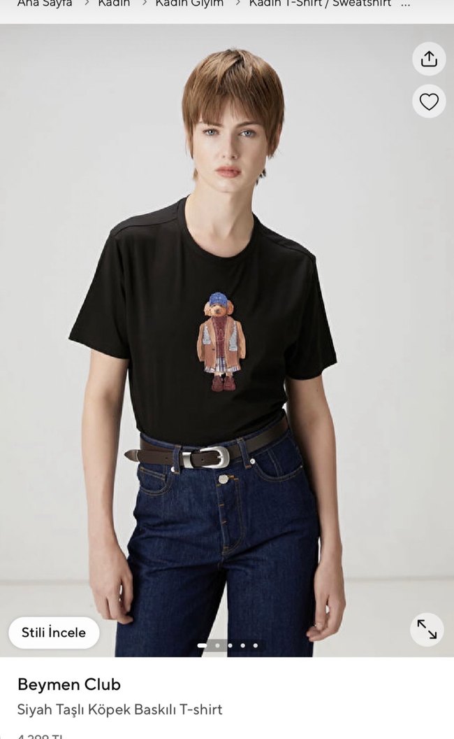 Orijinal Marka Beymen Clup T-shirt - Görsel 2