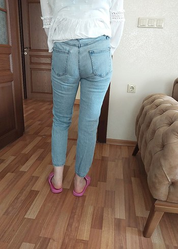 oxxo marka Rahat Kesim Kadın Kot Pantolon - Görsel 2
