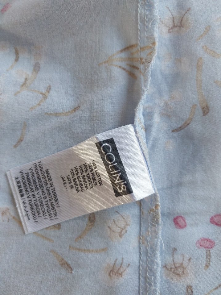 COLIY'S Bej Baskılı Pamuklu Gömlek - Görsel 5