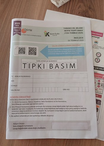 YDS İngilizce Yabancı Dil Sınavı 12 Fasikül Deneme - Görsel 3