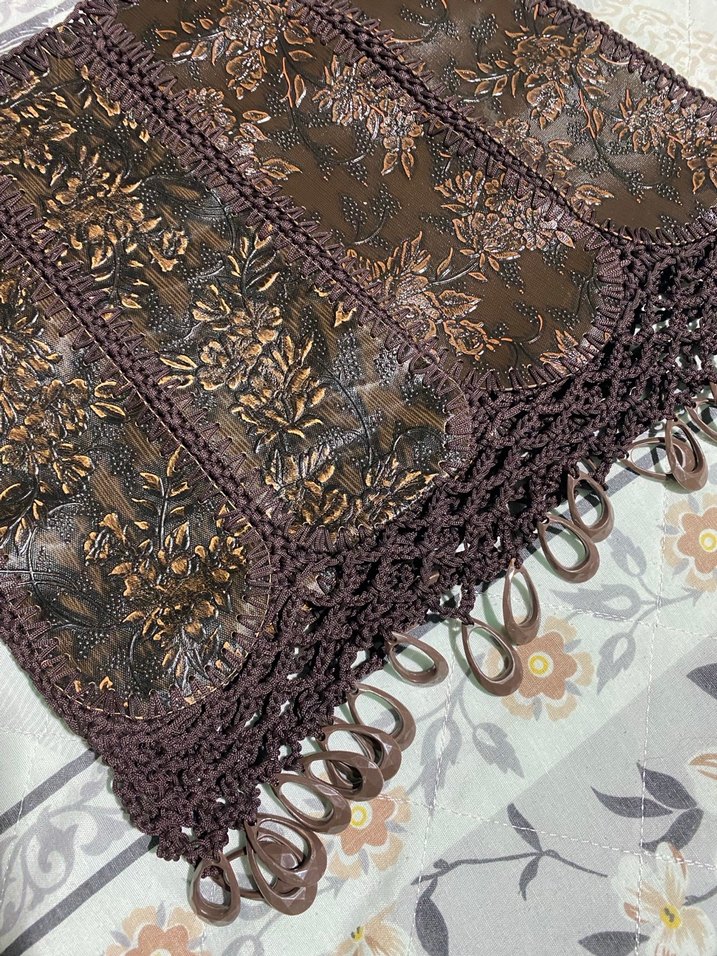 Vintage Deri İşlemeli Bohem Kadın Çantası - Görsel 2