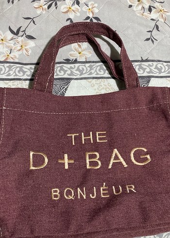 Bordo Baskılı Bohem Kadın Çanta - Görsel 3