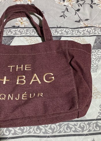 Bordo Baskılı Bohem Kadın Çanta - Görsel 5