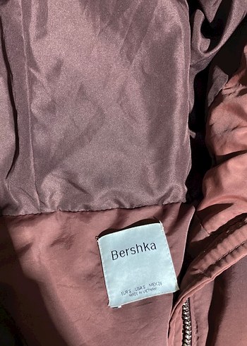 Bershka Kahverengi Düğmeli Kadın mont - Görsel 2