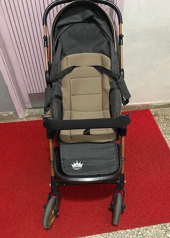 Gri Bebek Arabası - Görsel 2