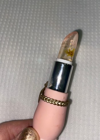 Altın Parlak Renkli Ruj - Görsel 2