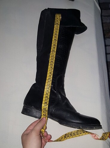Uzun fermuarli cizme - Görsel 6