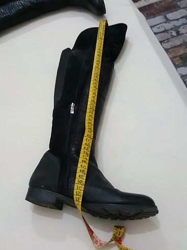 Uzun fermuarli cizme - Görsel 7