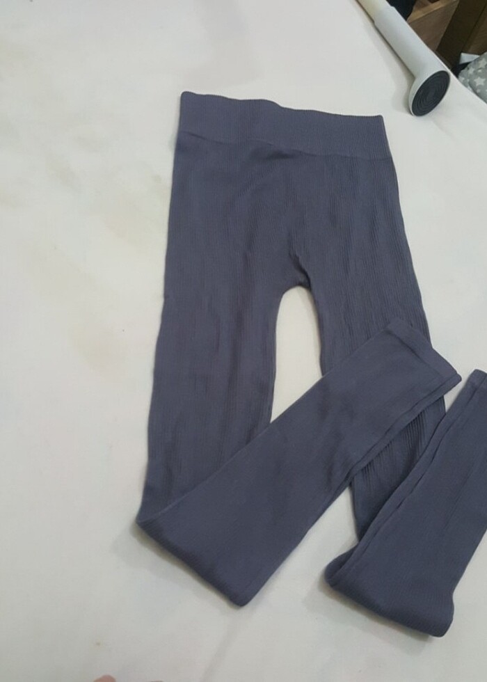 Ürün sıfırdır  L beden olmadığı için satıyorum  fitilli tayt - Görsel 4