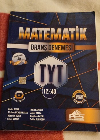 TYT Matematik Branş Denemesi 12X40