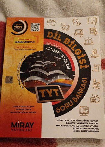 TYT Dil Bilgisi Soru Bankası - Miray Yayınları