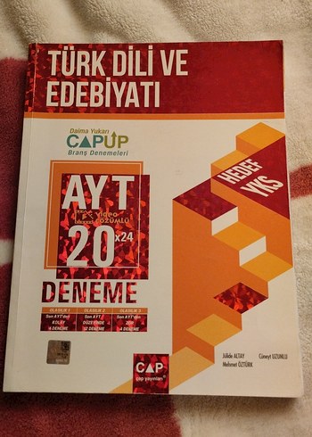 AYT Türk Dili ve Edebiyatı 20 Deneme Kitabı