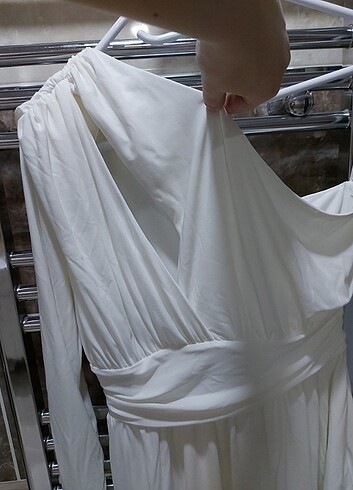 Zara Beyaz Elbise