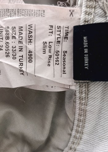 Gri Erkek Keten Normal Kesim Pantolon - Görsel 9