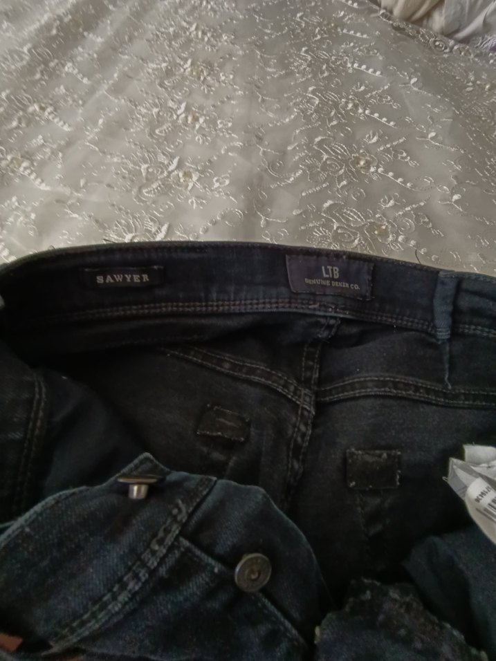 Kadın Lacivert Midi Denim Pantolon - Görsel 4