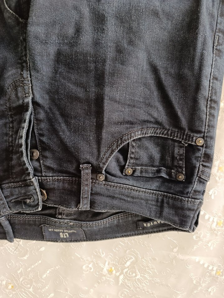 Kadın Lacivert Midi Denim Pantolon - Görsel 3