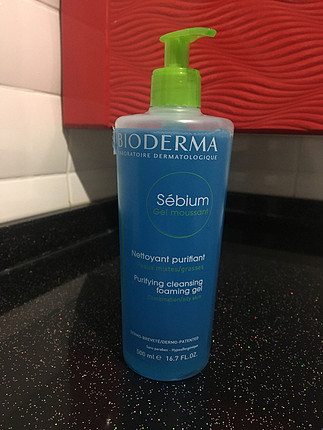 Bioderma yüz yıkama jeli