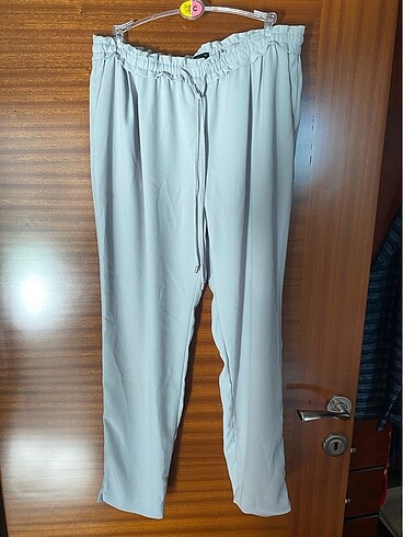 m Beden gri Renk Zara Grip Şalvar Pantolon