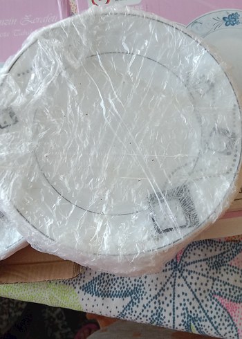 Pembe Pastel Renkli Opal Cam Tabak - Görsel 6