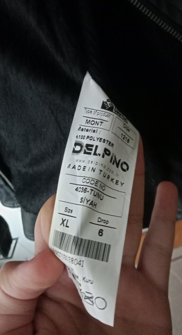 Unisex Siyah Deri Biker Ceket Orjinal Deri - Görsel 4