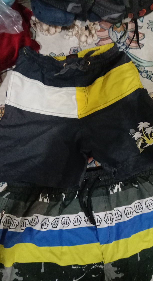 Erkek Bağcıklı Tie-Dye Şort - Görsel 2