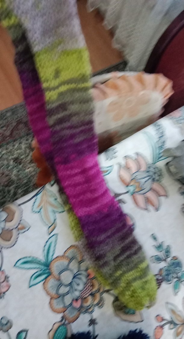 Çocuk Örgü Bere ve Atkı Seti - Görsel 2