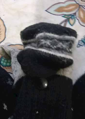 Erkek Çocuk Örgü Siyah Bere - Görsel 2