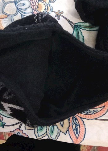 Erkek Çocuk Örgü Siyah Bere - Görsel 3