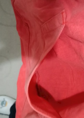 Kadın Süet Kırmızı Fermuarlı Çanta - Görsel 5