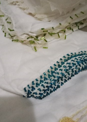 Boncuklu Tülbent - Görsel 3