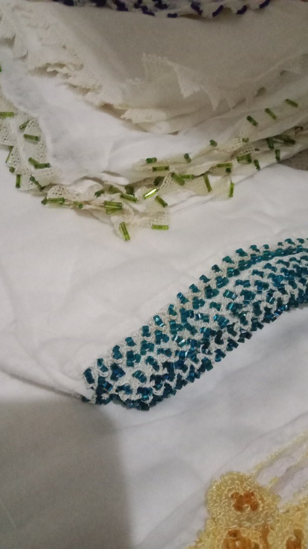 Boncuklu Tülbent - Görsel 3