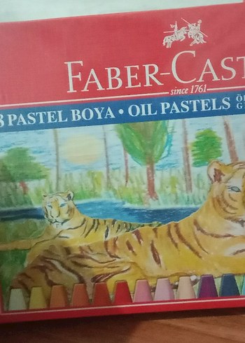 Faber-Castell Pastel Boya ve Lifen Guaj Boya Seti - Görsel 4