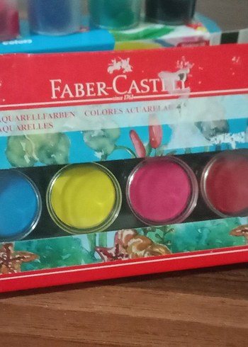 Faber-Castell Pastel Boya ve Lifen Guaj Boya Seti - Görsel 3
