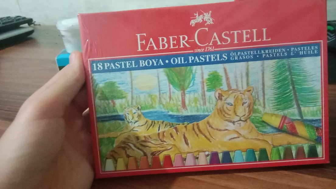 Faber-Castell Pastel Boya ve Lifen Guaj Boya Seti - Görsel 4