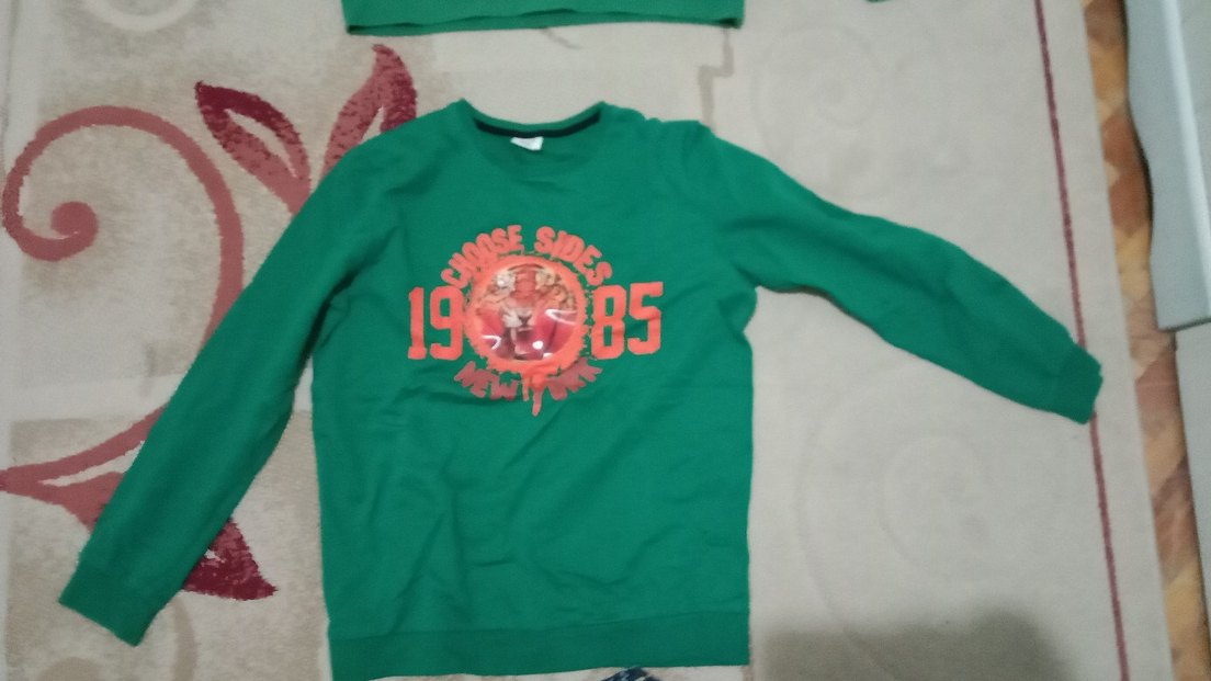 Erkek Çocuk Renkli Baskılı Sweatshirt 3 Adet - Görsel 4