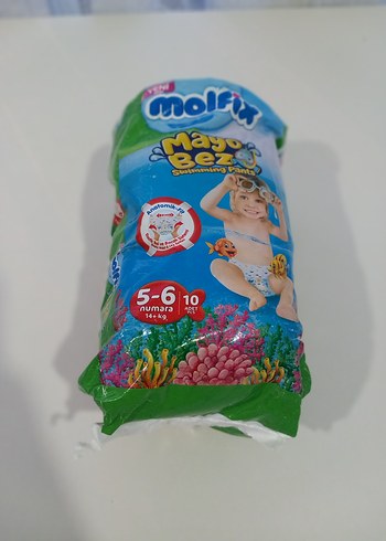 Molfix Bebek Bezi 5-6 Numara 10 Adet