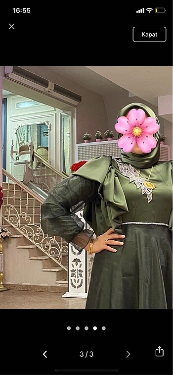 Yeşil abiye