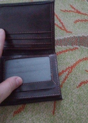 Koyu Kahverengi Erkek Cüzdan - Görsel 6