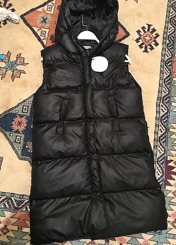 s Beden Uzun şişme mont