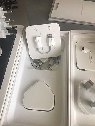 Apple iPhone kutu çıkması aksesuarlar - kulaklık - sarj - kablo