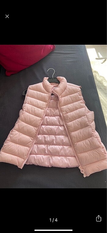Pembe çocuk yeleği