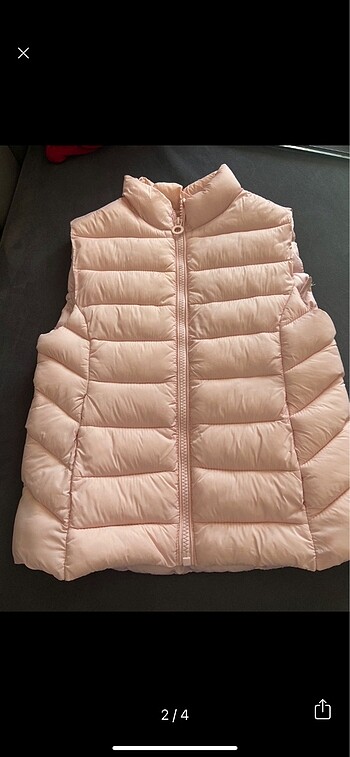 Zara Pembe çocuk yeleği