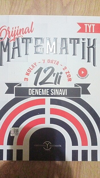 Orijinal yayınları Tyt matematik denemeleri