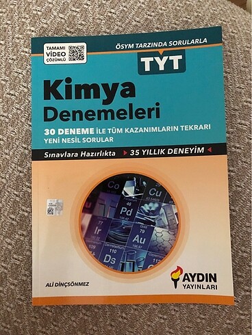 Tyt kimya deneme