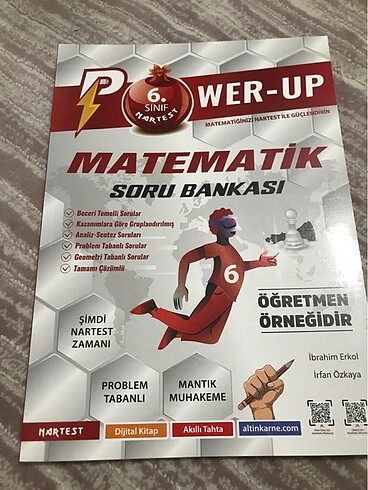 Nartest 6. Sınıf matematik soru bankası