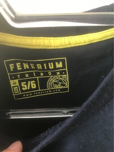 5 Yaş Beden lacivert Renk Erkek çocuk Fenerbahçe tshirt