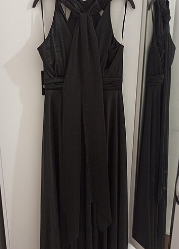 42 Beden siyah abiye elbise