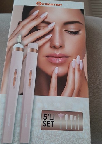 5'li Pastel Bej Manikür Seti