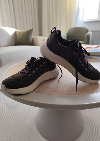 SKECHERS Kahverengi Spor Ayakkabı Velcro Detaylı - Görsel 2