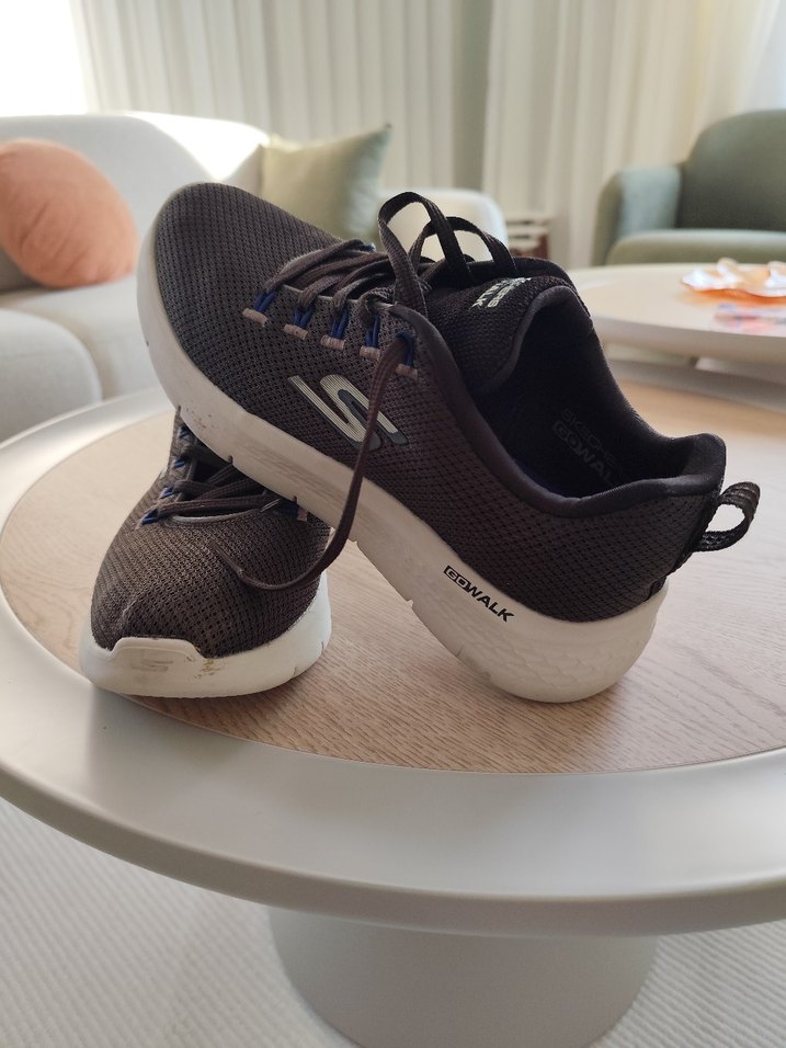 SKECHERS Kahverengi Spor Ayakkabı Velcro Detaylı - Görsel 3